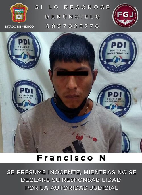 Cumplimenta FGJEM una orden de aprehensión contra un probable partícipe de un asalto a transporte público en Naucalpan