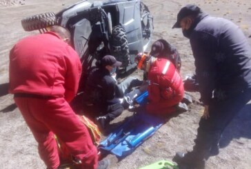 Secretaría de seguridad brinda auxilio a dos personas en el nevado de Toluca