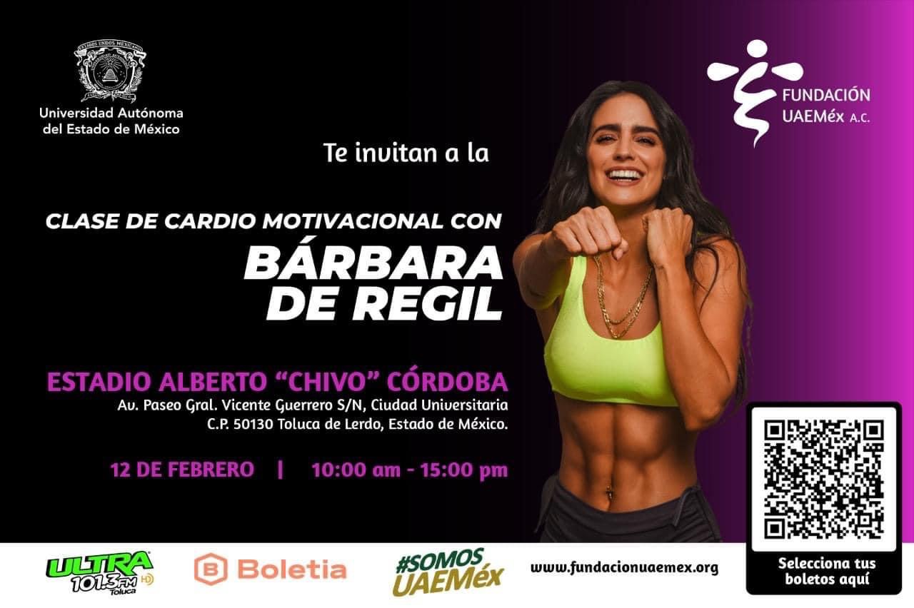 Exigen “cuentas claras” a UAEMEX tras justificar clase de cardio con Barbara de Regil