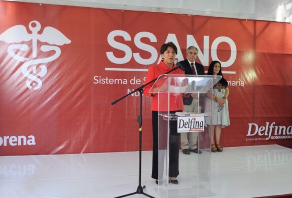 Presenta Delfina Gómez proyecto SSANO para Edoméx