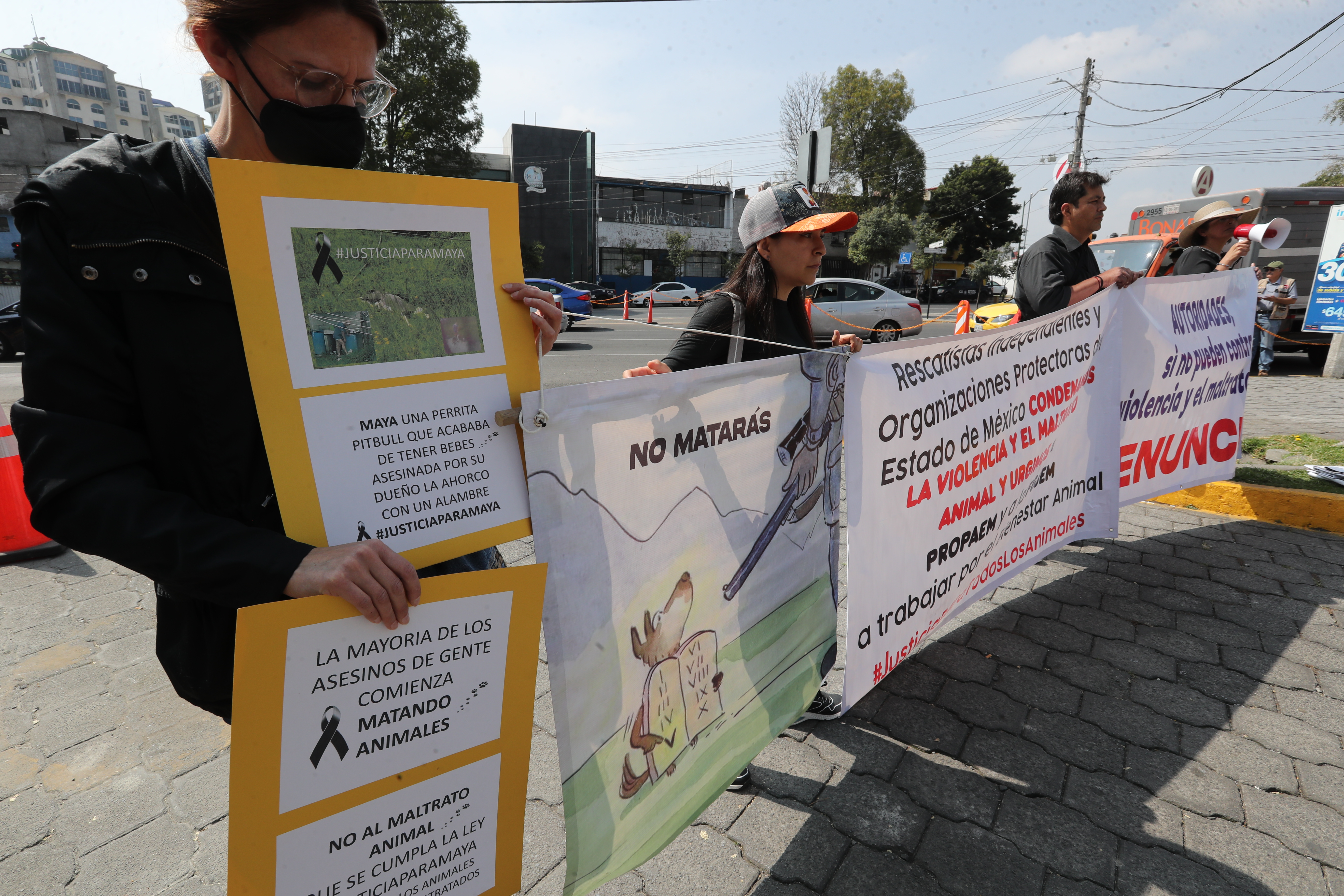 #JusticiaparaMaya, piden activistas en el Valle de Toluca