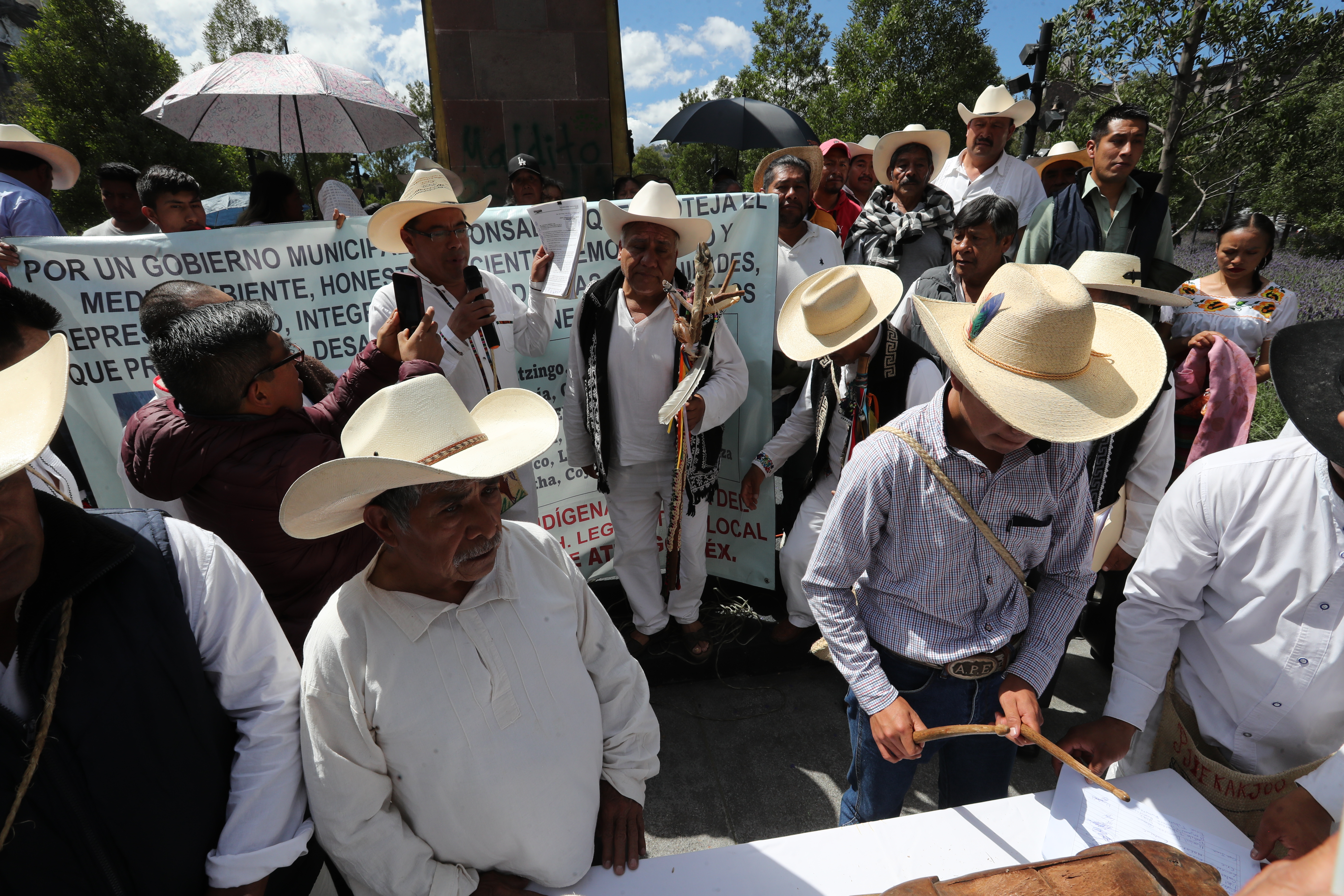 Pueblo Tlahuica del Edomex busca consolidar el municipio 126 .