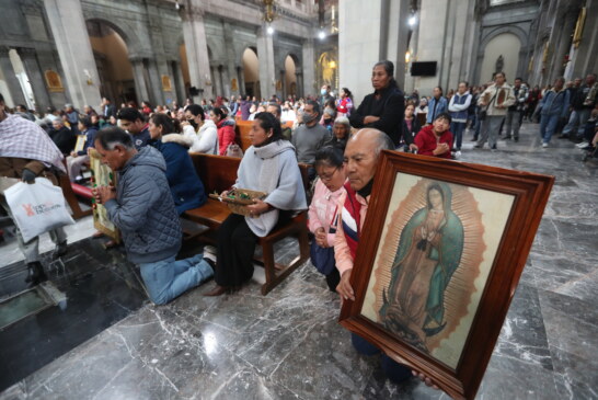 Festejos Guadalupanos llenan de fieles las Iglesias
