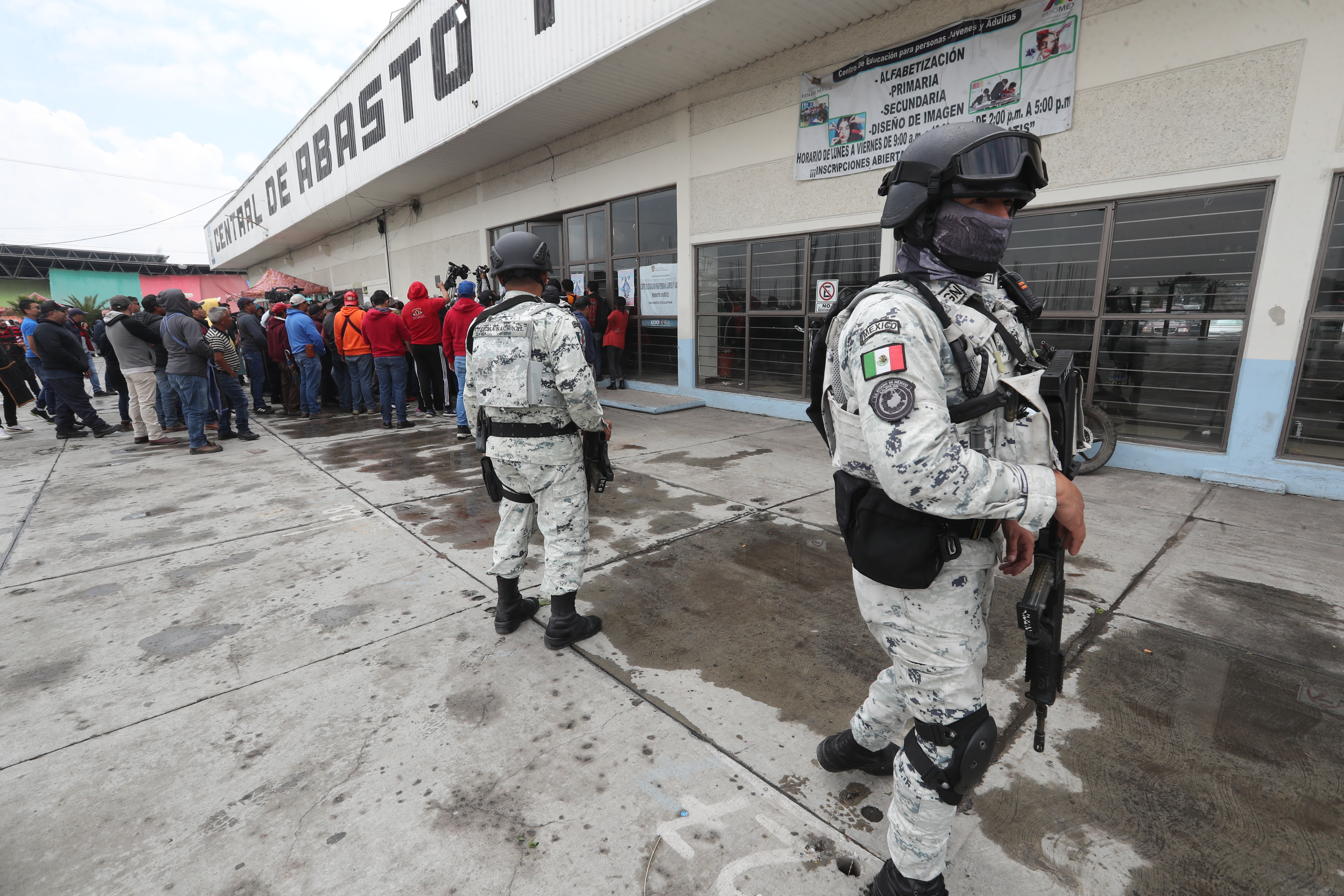 Bajan las ventas en la Central de Abastos de Toluca, inseguridad los asecha