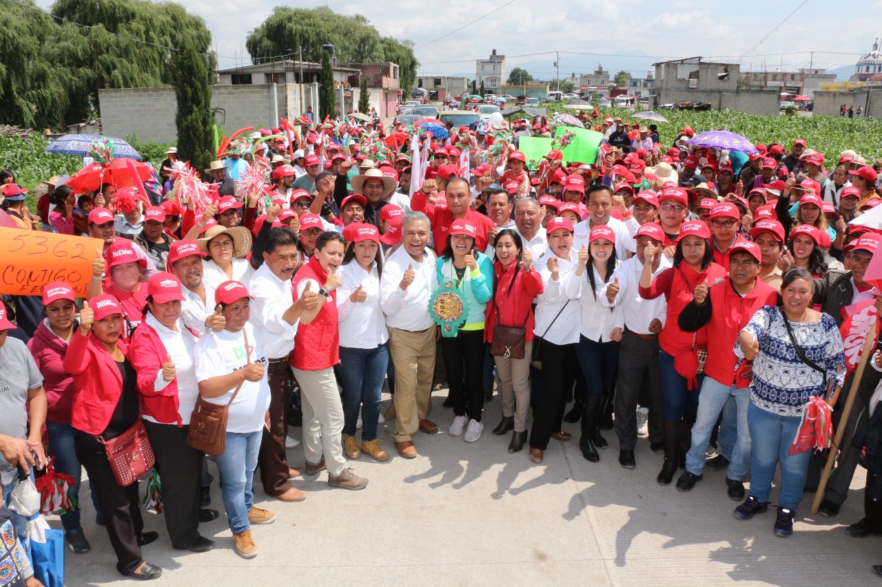 Cierra Fernando Zamora campaña en Toluca
