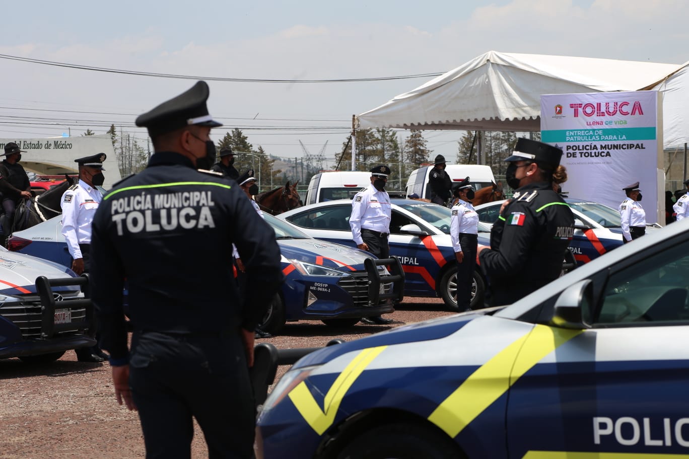 Pagará Toluca 13 millones mensuales por patrullas, y continúa endeudado