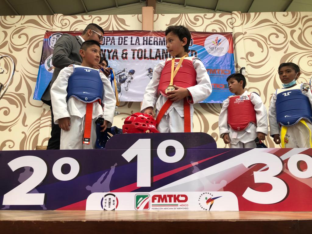 Se realiza en San Felipe del Progreso, Primer Copa de la Hermandad Kodanya y Tollan TKD.