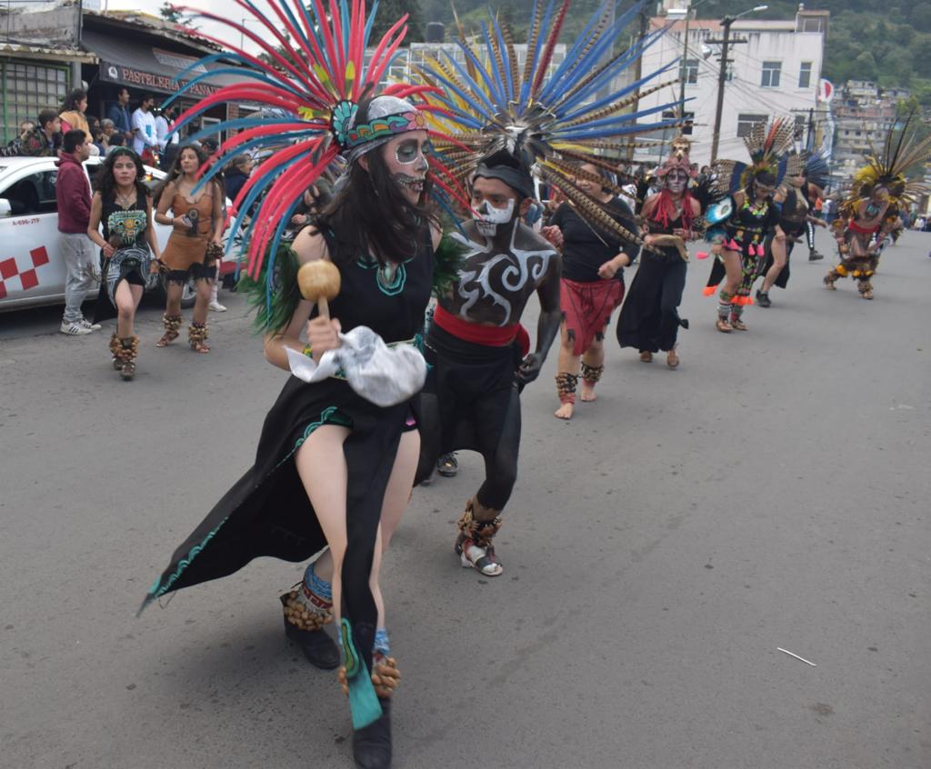 Recibe Ocoyoacac a miles de personas con Mitote de Mictlán