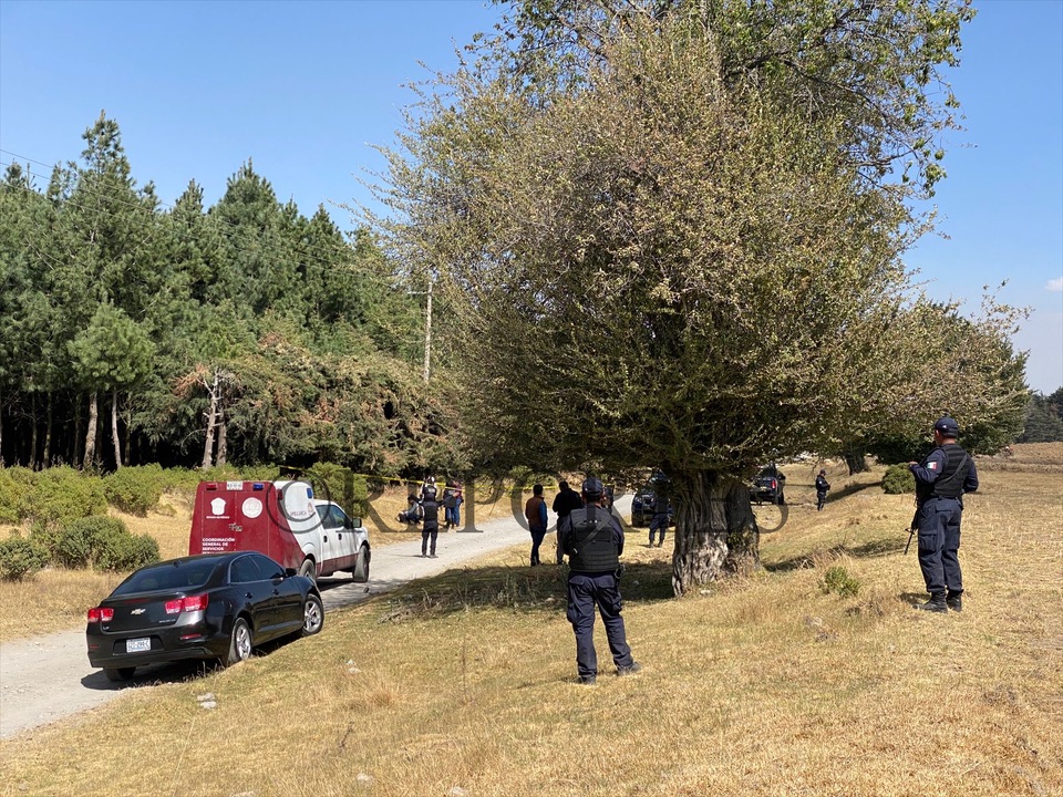 Hallan sin vida a hombre en Zinacantepec, estaba maniatado