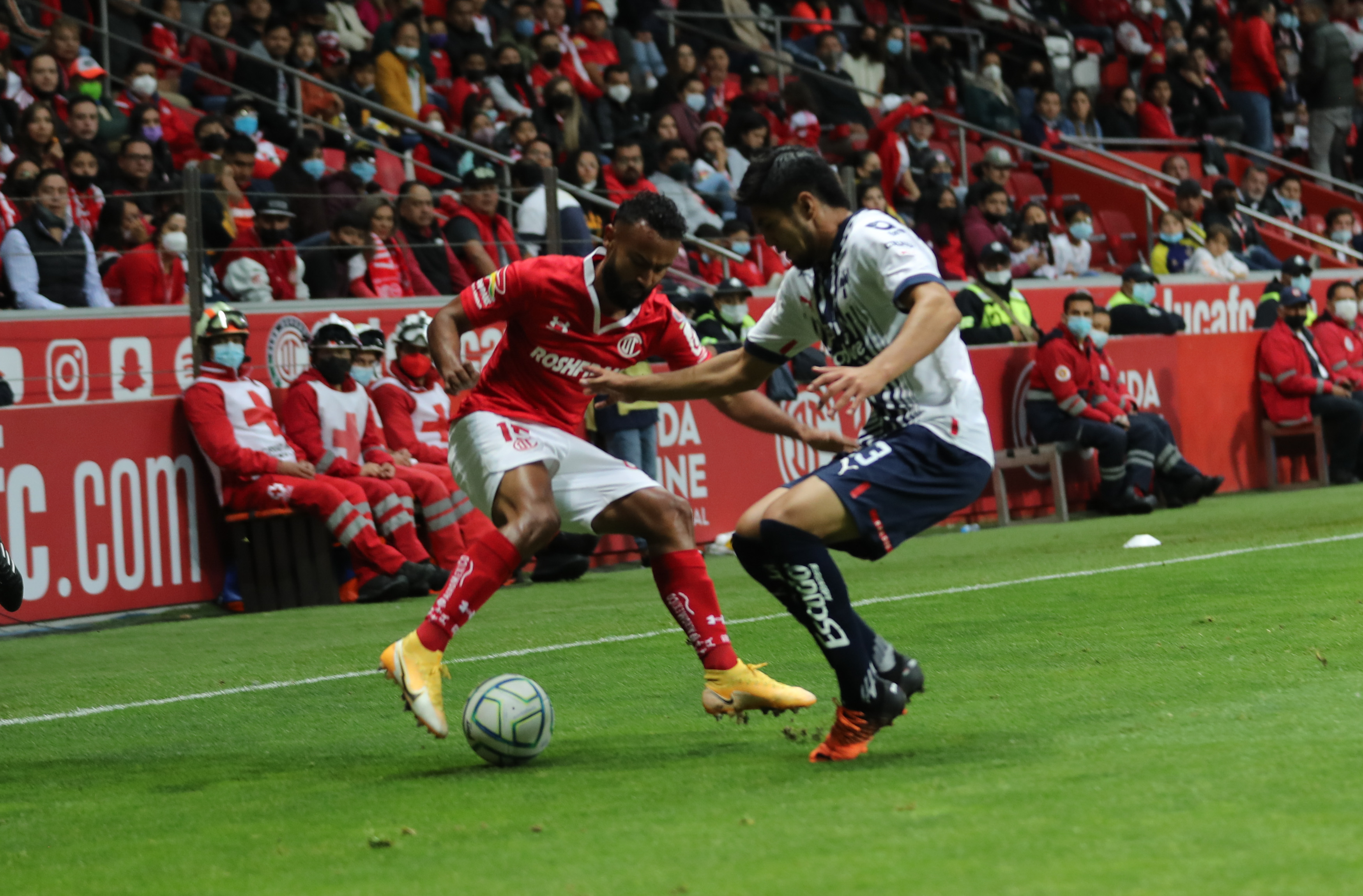 Rayados de Monterrey sacó el empate 1-1 en su visita a los Diablos Rojos
