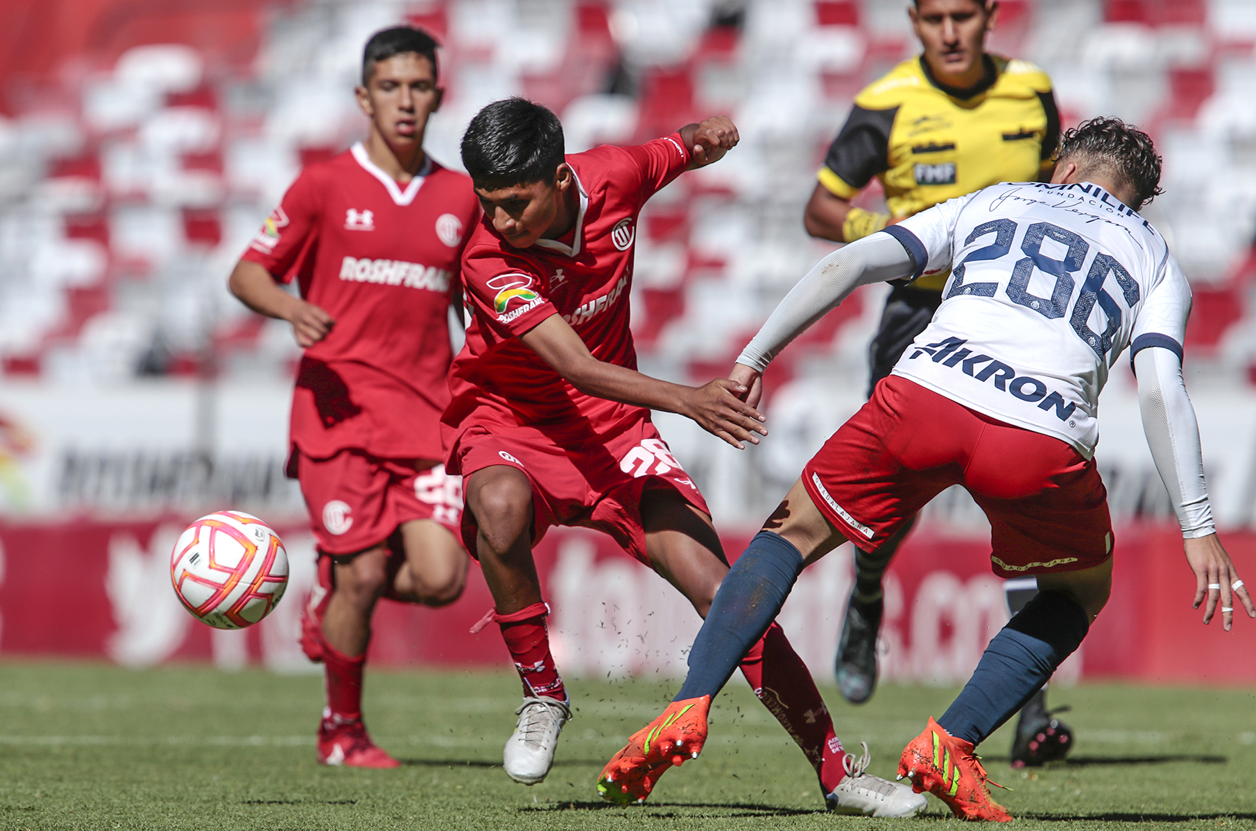 Toluca y Chivas igualaron sin goles en la Final de Ida Sub 16   