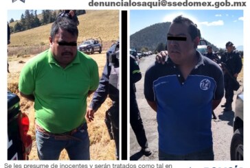 Detiene policía a dos presuntos talamontes después de enfrentamiento en Xalatlsco
