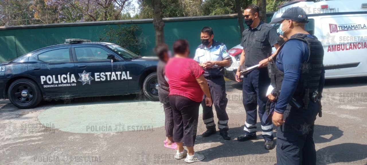 Policías estatales y municipales localizan a adulto mayor que se encontraba desaparecido