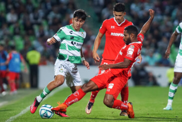 Los Diablos superaron 0-5 a Santos Laguna en el TSM Corona, en partido de la Jornada 7 del Clausura 2023 de la Liga MX