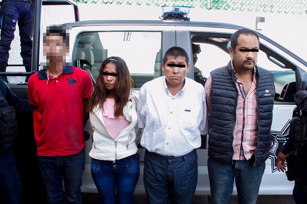 A través de cámaras Policía de Toluca capta en flagrancia y captura a peligrosa banda dedicada al robo a cuentahabiente