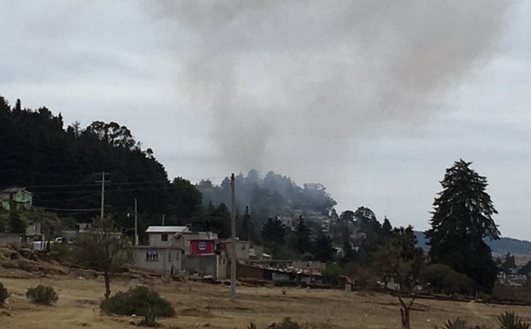 Explota un polvorín en Zinacantepec