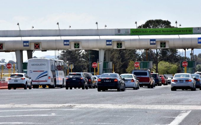 Actualizan tarifas de peaje en autopistas del Edoméx