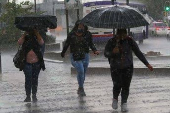 Alerta por lluvias en el Edomex, se espera viento y granizo en las próximas horas
