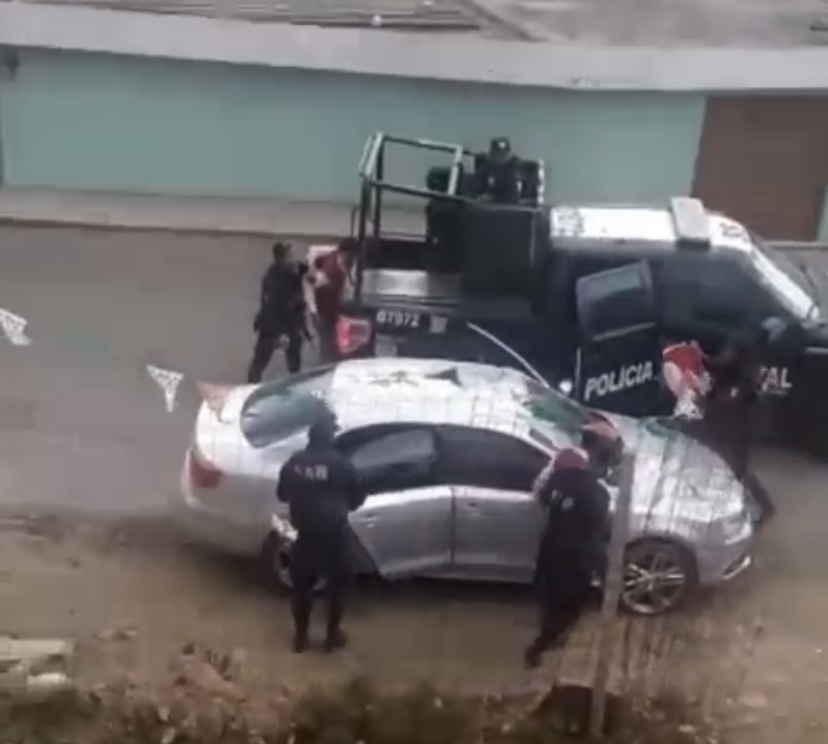 Captan abuso policial en Atlacomulco, no hay denuncia por estos hechos