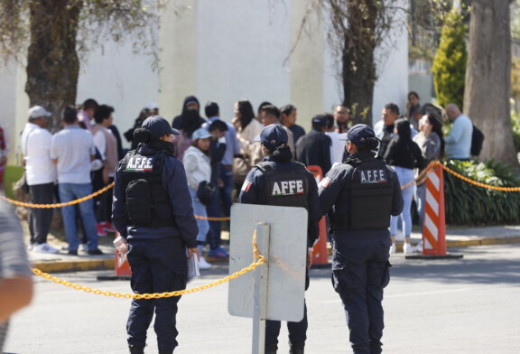 Barredora en la Terminal de Toluca, deja 50 detenidos.