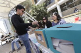 Universitarios realizan simulacro electoral previo a elecciones 2024.