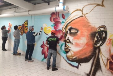 Jóvenes toluqueños usan su creatividad para llenar de color el Mercado Hidalgo