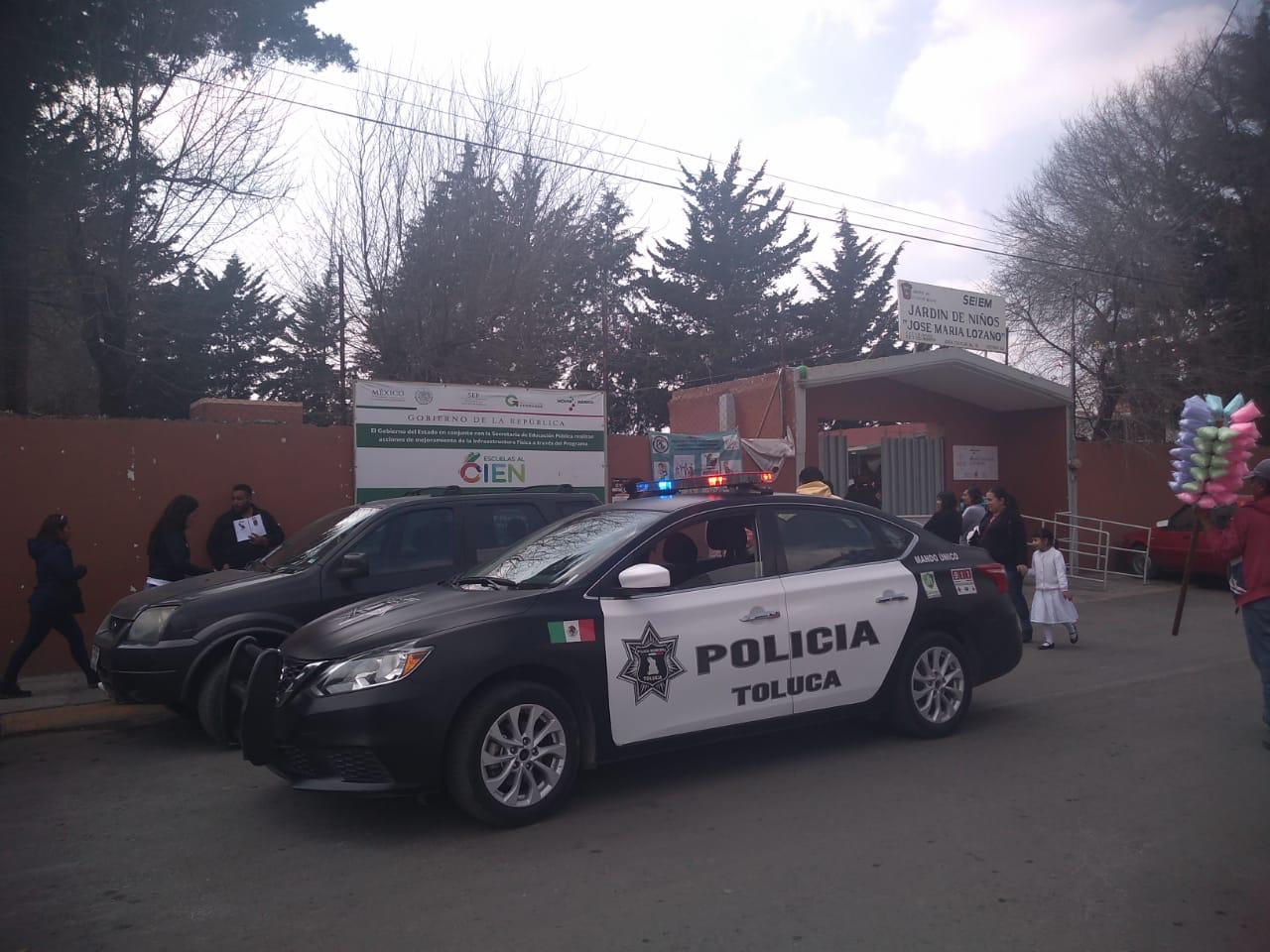 Con operativo Sendero Seguro cuida Toluca a estudiantes