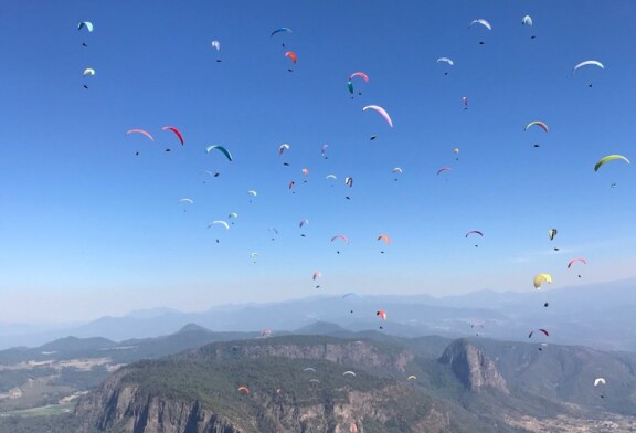 Vive monarca paragliding su edición 16 en territorio mexiquense
