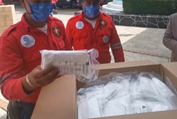 Recibe PC Toluca donación de cubrebocas de la empresa GM