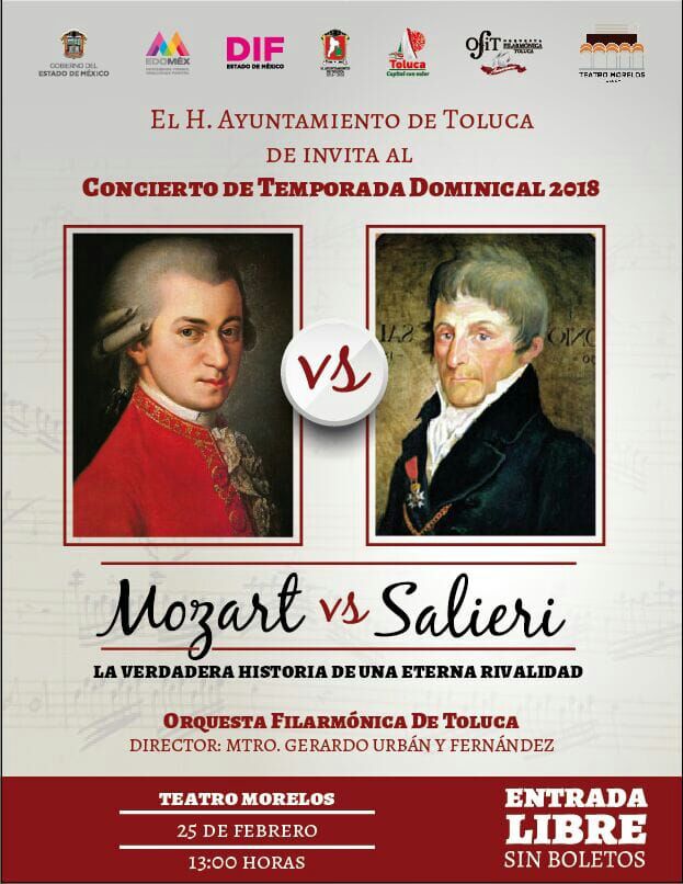 Conquistará OFiT a miles de personas con el concierto Mozart vs Salieri