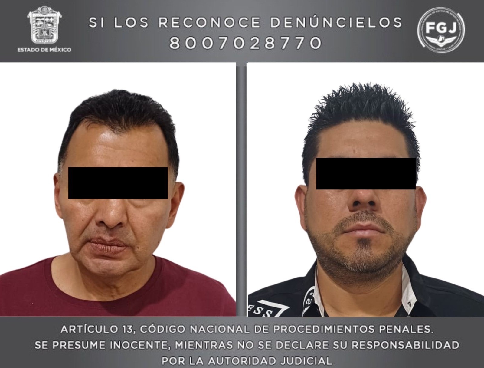 Detienen a dos por secuestro en Toluca, sepultaron a su víctima.
