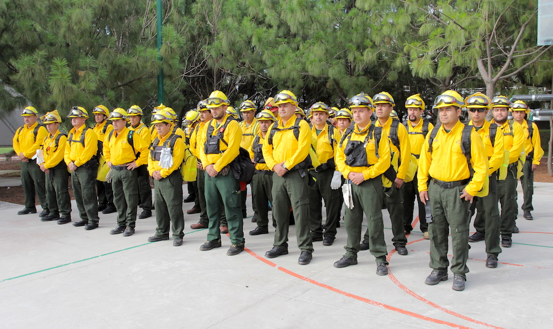 Apoyarán 108 combatientes mexicanos en incendios en Canadá