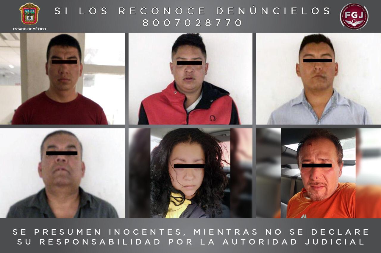 Liberan a una víctima de secuestro en Chimalhuacán y detienen a seis personas