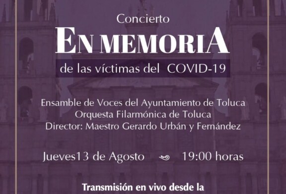 Ofrecerá OFiT concierto en memoria de víctimas de la pandemia