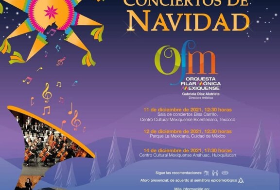 Concierto navideño en el centro cultural mexiquense bicentenario