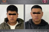Inician proceso legal contra dos sujetos investigados por un asalto a una tienda Elektra en Tlalnepantla