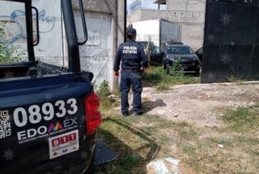 Policías de la secretaría de seguridad localizan en inmueble vehículo con reporte de robo