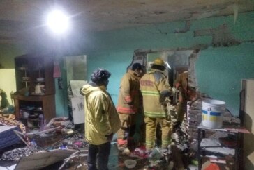 Deja explosión de material pirotécnico en Tultepec dos personas lesionadas