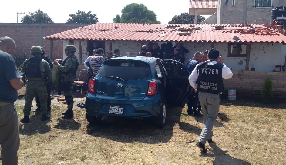 Se le desborda la violencia a Alfredo del Mazo, ahora es una balacera en Texcoco