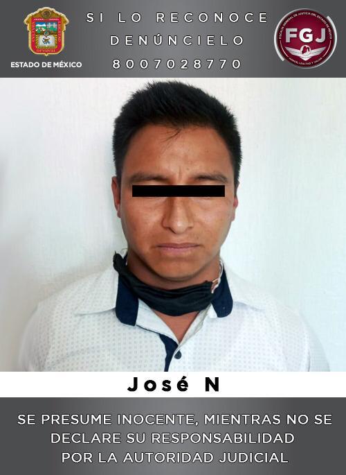 Detiene FGJEM a sujeto investigado por el feminicidio de su cuñada en Ixtlahuaca