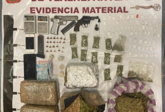 Desmantelan un punto de venta de droga en Atizapán de Zaragoza