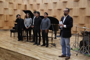 Interpretan recital ganadores de la presea al mérito COMEM 2019 en nuevas instalaciones de conservatorio