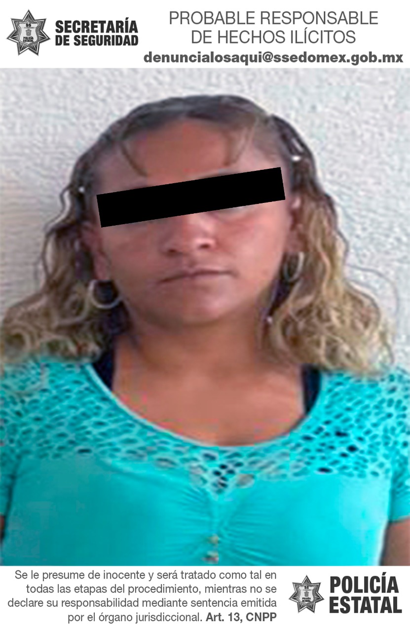 Detienen a mujer en posesión de mercancía de dudosa procedencia