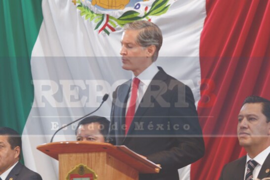 En el Estado de México, es el turno de Alfredo del Mazo.