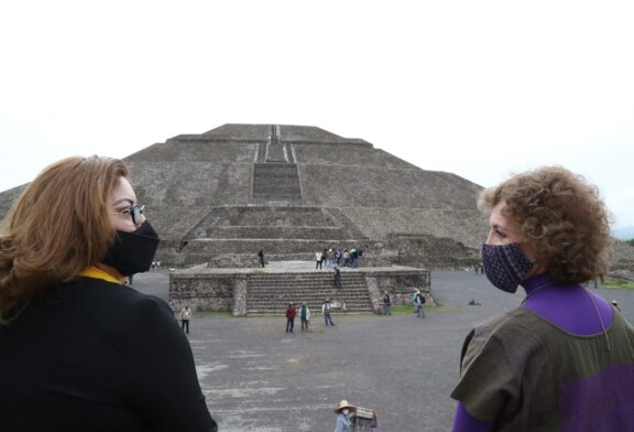 Reabren zona arqueológica de Teotihuacán para reactivar actividad económica con el turismo