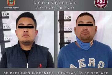 Detienen en Ecatepec a dos individuos investigados por un asalto a los usuarios de una unidad de transporte público