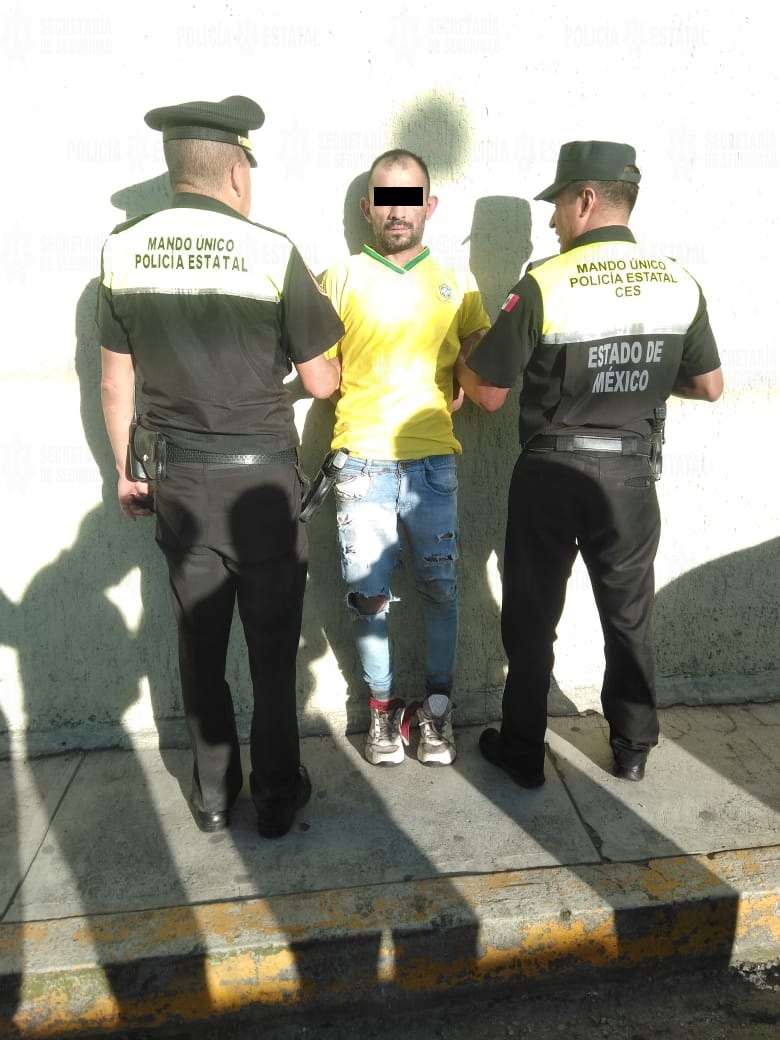 Sujeto relacionado con robo de vehículo fue detenido en la capital mexiquense