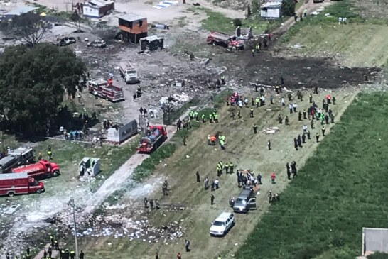 Actualiza el GEM datos sobre la explosión en Tultepec