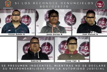 Vinculan a proceso a cinco sujetos por el robo de cajeros automáticos en Cuautitlán Izcalli
