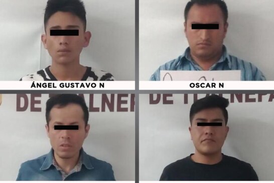 Procesan a cuatro individuos investigados por un asalto a transporte público en Nicolás Romero